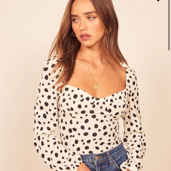 REFORMATION Reign Top - Picture 4 of 5